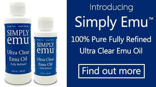 Introducing Simply Emu Ultra Clear Emu Oil!
