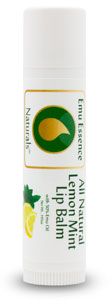 Natural Lemon Mint Lip Balm