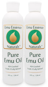 Pure Emu Oil 8 oz Twin Pack