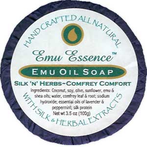 Emu Oil Soap Silk'n'Herbs Comfrey Comfort