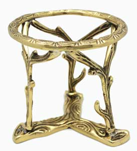 Brass Branch Design Egg Stand